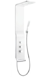 Panel dus Hansgrohe Raindance Lift cu baterie termostatata  alb/crom - 1