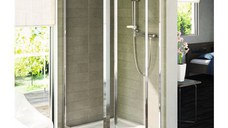 Panou lateral fix Ideal Standard Connect L 95 cm sticla transparenta  profil argintiu