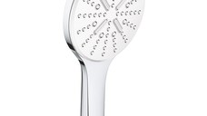 Para de dus Grohe RainShower SmartActive 130 cu 3 jeturi  moon white