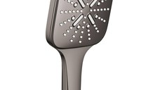 Para de dus Grohe RainShower SmartActive 130 Cube cu 3 jeturi  9.5 l/min  hard graphite