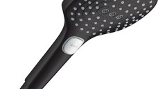 Para de dus Hansgrohe Raindance Select E 120 cu 3 jeturi  negru mat