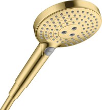 Para de dus Hansgrohe Raindance Select S 120 cu 3 jeturi  gold optic lustruit - 1