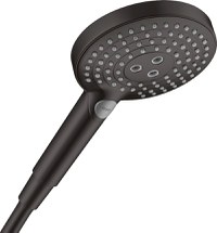Para de dus Hansgrohe Raindance Select S 120 cu 3 jeturi  negru mat - 1