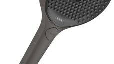 Para de dus Hansgrohe Rainfinity 130  3 tipuri de jet  negru periat