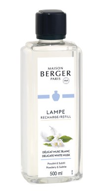 Parfum pentru lampa catalitica Berger Delicate White Musk 500ml - 1