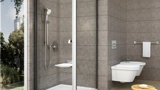 Perete lateral dus Ravak Pivot PPS 80cm  crom mat