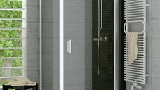 Perete lateral SanSwiss Top-Line TOPF 80cm  sticla securizata 6mm