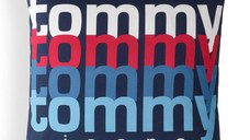 Perna decorativa Tommy Jeans TJ Rainbow 40x40cm  albastru navy