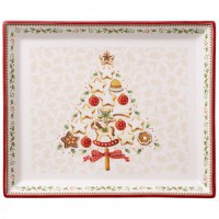 Platou rectangular Villeroy & Boch Winter Bakery Delight 27x22.5cm - 1