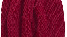 Pled Sander Knit 125x150cm  26 rosu burgund