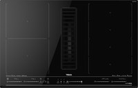 Plita cu inductie incorporabila cu hota integrata Teka AFF 87601 MST BK  80cm  4 zone  max 301mc/h  Fresh AIR  design Cristal; - 1