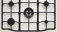 Plita gaz incorporabila Franke Country FCH 755 4G TC PW C cu 5 arzatoare  arzator tripla coroana  gratare fonta  Panna