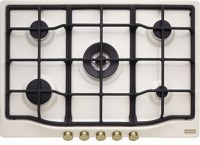 Plita gaz incorporabila Franke Country FCH 755 4G TC PW C cu 5 arzatoare  arzator tripla coroana  gratare fonta  Panna - 1