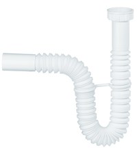 Racord evacuare extensibil Wirquin PRO 1 1/4  pentru lavoar  piulita plastic - 1