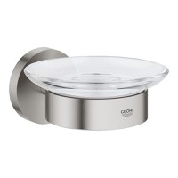 Savoniera cu suport de perete Grohe Essentials  supersteel - 1