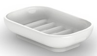 Savoniera Decor Walther Porzellan DW 543  12cm  alb - 1