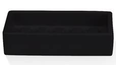 Savoniera Decor Walther Porzellan DW 615  12cm  negru