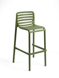 Scaun inalt exterior Nardi Doga Stool  h75cm  verde agave - 1