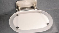 Scaun pliabil pentru dus Ravak Ovo Chrome  max 150kg  crom