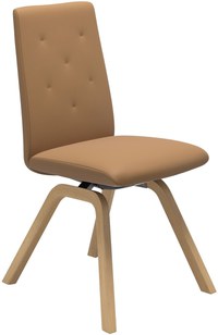 Scaun Stressless Rosemary v2 Low D200 M  Balance&Glide  cadru natural  tapiterie piele Paloma Taupe - 1