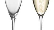 Set 2 pahare sampanie Zwiesel Glas Enoteca Sparkling Wine Moussier Point  handmade  214ml