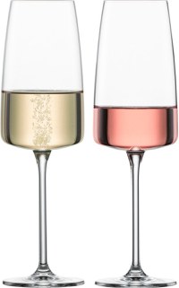 Set 2 pahare sampanie Zwiesel Glas Vivid Senses Moussier Point  cristal Tritan  388ml - 1