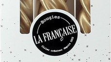 Set 6 lumanari La Francaise Colorama de Fetes Twist\'n Light  h255mm  auriu