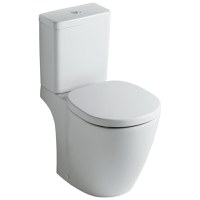 Set complet vas WC Ideal Standard Connect Cube cu rezervor si capac inchidere lenta - 1