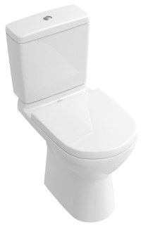 Set complet vas wc Villeroy & Boch O.Novo DirectFlush cu rezervor si capac cu inchidere lenta - 1