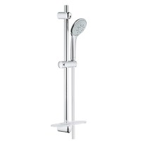 Set de dus Grohe Euphoria 110 Champagne cu para de dus 3 jeturi  furtun 175cm si bara 60cm  crom - 1