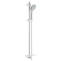 Set de dus Grohe Euphoria 110 Champagne cu para de dus 3 jeturi  furtun 175cm si bara 90cm  crom - 1