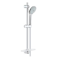 Set de dus Grohe Euphoria 110 Massage cu para dus 3 jeturi  bara 600mm si furtun 1750mm  savoniera  crom - 1