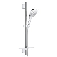 Set de dus Grohe Rainshower SmartActive 130 cu bara 60cm  furtun 175cm  polita si para de dus cu 3 jeturi  crom - 1