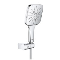 Set de dus Grohe Rainshower SmartActive 130 Cube cu agatatoare  furtun 150cm si para de dus cu 3 jeturi  crom - 1