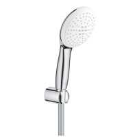 Set de dus Grohe Tempesta 110 II cu agatatoare  furtun 125cm si para de dus cu 2 jeturi  crom - 1