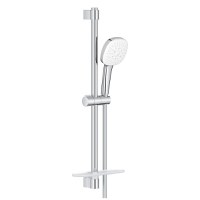 Set de dus Grohe Tempesta Cube 110 cu bara 60cm  furtun 175cm  polita si para de dus cu 3 jeturi  crom - 1