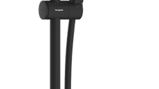 Set de dus Hansgrohe Activera Select S 95 2jet EcoSmart+ cu bara 65cm negru mat