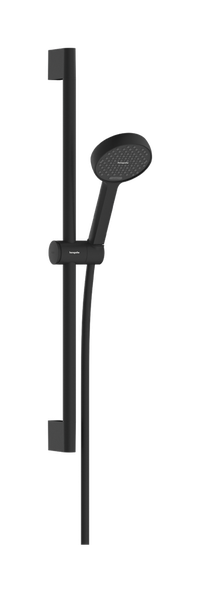 Set de dus Hansgrohe Activera Select S 95 2jet EcoSmart+ cu bara 65cm negru mat - 1