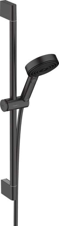 Set de dus Hansgrohe Pulsify Select 105 Relaxation  cu 3 tipuri de jet si bara de 0.65 m  negru mat - 1