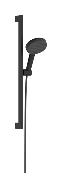 Set de dus Hansgrohe Raindance Alive Select S 125 3jet EcoSmart cu bara Unica E Puro 65cm  negru mat - 1