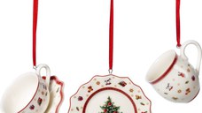 Set decoratiuni brad Villeroy & Boch Toy\'s Delight Decoration Tableware set 3 piese