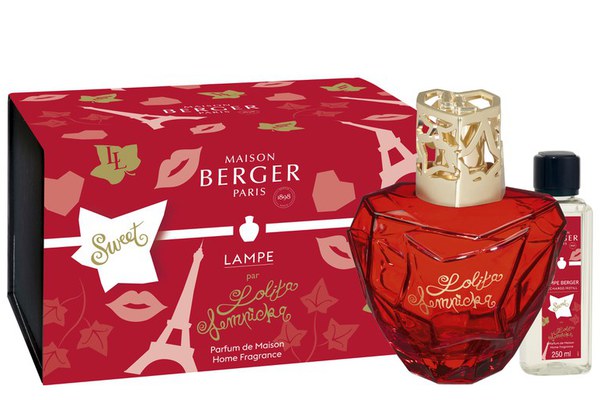 Set lampa catalitica cu parfum Maison Berger Lolita Lempicka Sweet Rouge