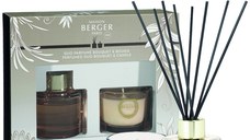 Set Maison Berger Mini Duo Holly Poussiere d\'Ambre Bouquet Parfume 80ml + lumanare parfumata 80g