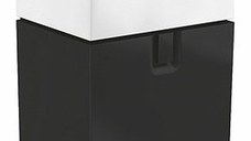 Set mobilier Kolo Twins cu lavoar si dulap baza cu un sertar 60 cm negru mat