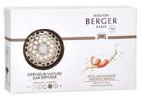 Set odorizant masina Berger Exquisite Sparkle + rezerva ceramica - 1