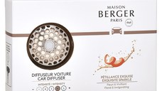 Set odorizant masina Berger Exquisite Sparkle + rezerva ceramica