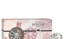 Set odorizant masina Berger Lilly Silver + rezerva ceramica Exquisite Sparkle