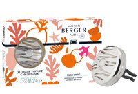 Set odorizant masina Maison Berger Estival + rezerva ceramica Fresh Spirit - 1