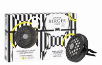 Set odorizant masina Maison Berger Illusion Noir + rezerva ceramica Terre Sauvage - 1