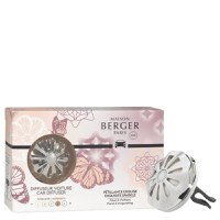 Set odorizant masina Maison Berger Lilly Silver + rezerva ceramica Exquisite Sparkle - 1